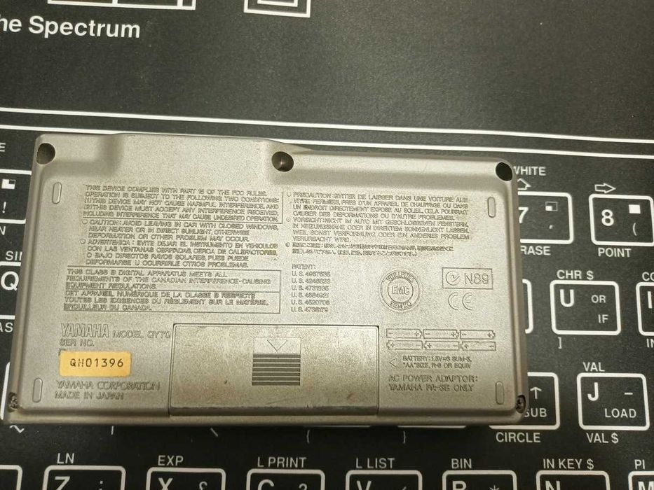 Yamaha QY70 Sequencer Rhythm