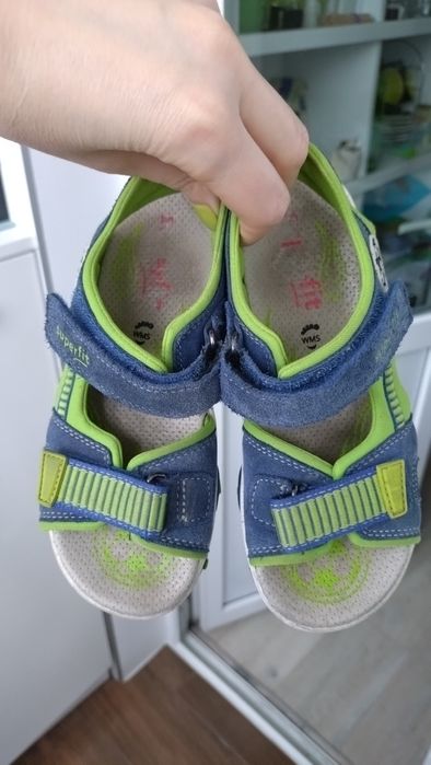 М'які босоніжки Superfit р. 32 устілка 20,5 см