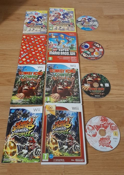Jogos Wii Nintendo Wii/Wii U (Originais,Completos)