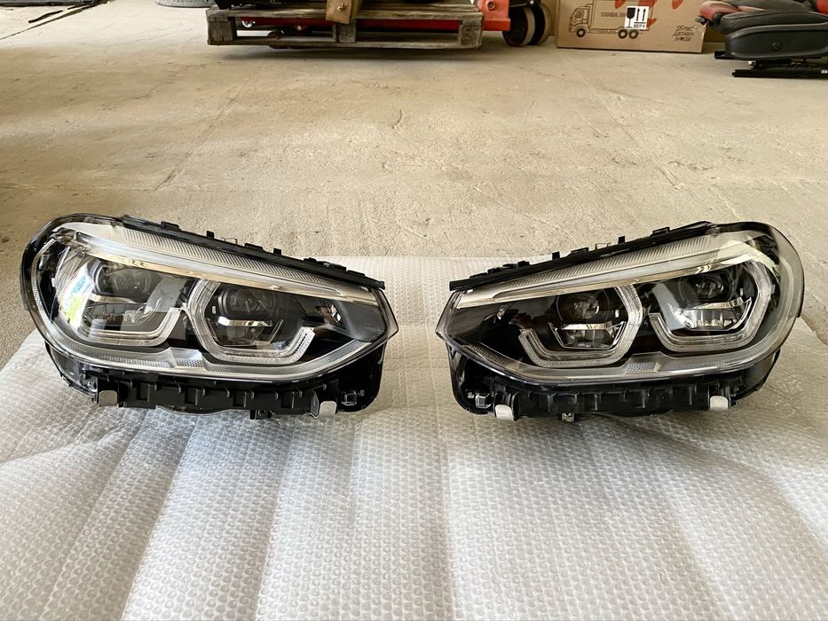 Фари BMW X3 G01, X4 G02 LED Комплект з блоками Розборка БМВ Г01