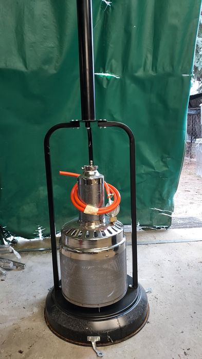 Parasol grzejny na taras gazowy nie uzywany