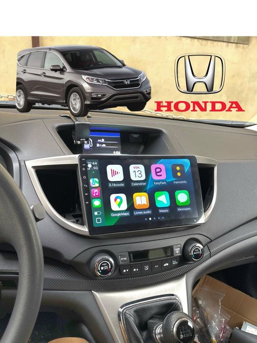 Rádio Honda CR-V 12-16 Android 14 com GPS (Novo)