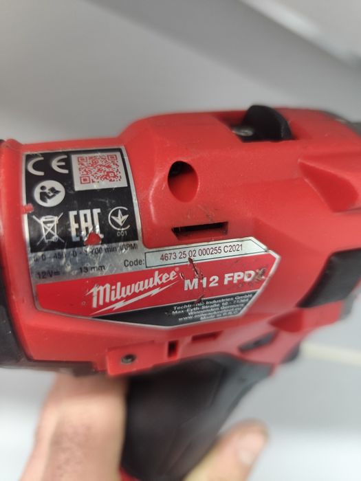Milwaukee M12 FPDX безщітковий акумуляторний шуруповерт Мілвоке оригін