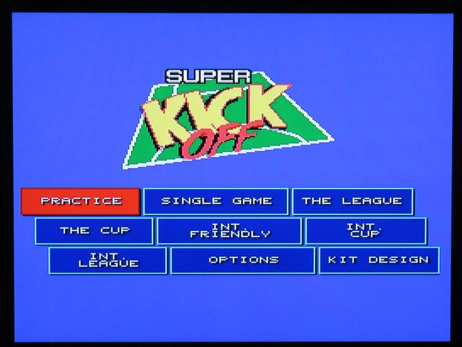 Jogo Sega Master System Super Kick Off completo