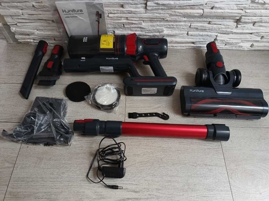 Odkurzacz HONITURE S13 PRO 450W 38KPA LED HEPA bezprzewodowy pionowy