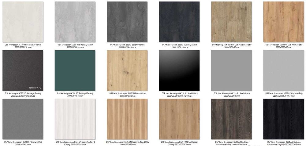 ДСП деталі для меблів під замовлення — розпил, фігурні елементи