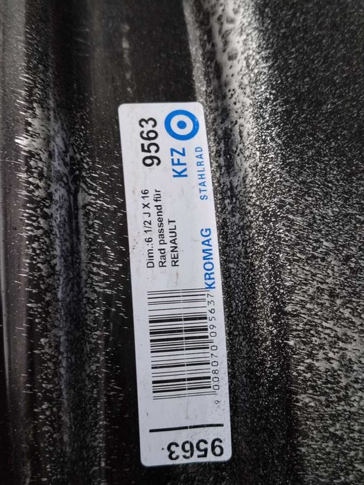 Продам Диски Металеві на 16 Рено Сценік 3. Меган 5*114'3. З датчиками