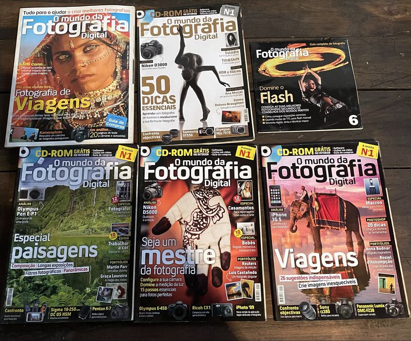Revistas O Mundo das Fotografias