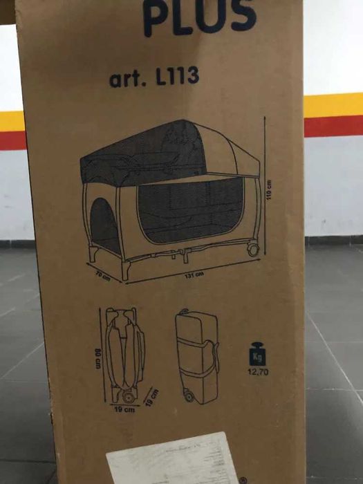 Cama de viagem para bebé e criança