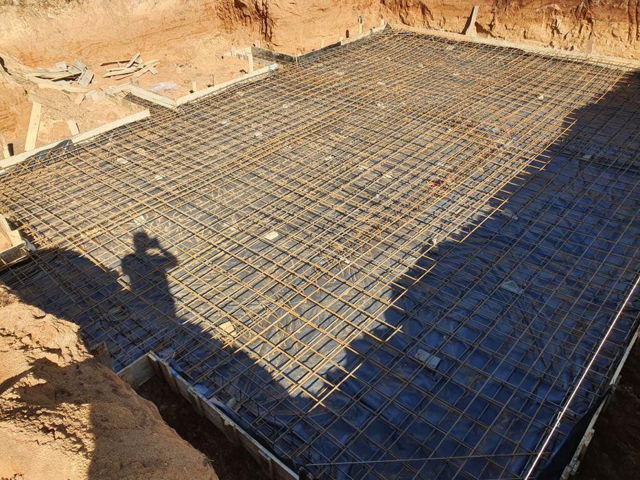 Płyty fundamentowe Wykopy Budowa Domów Od Podstaw