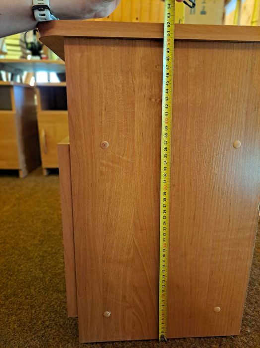 Szafki nocne, drewniane, używane