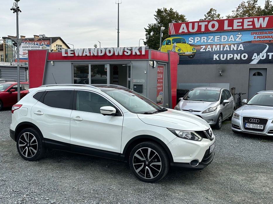 Nissan Qashqai 1.5 Diesel 110KM / Bogata Wersja Wyposażenia TEKNA / ZAMIANA
