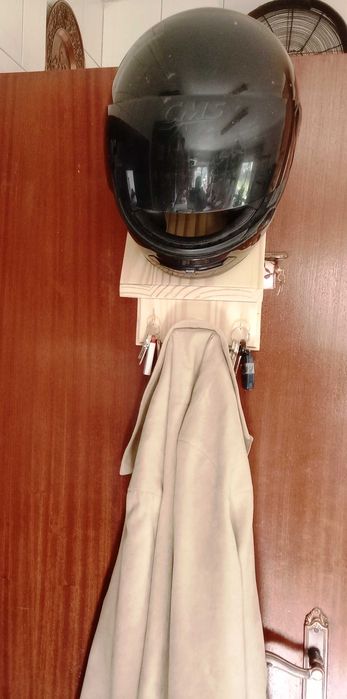 Porta capacetes de moto
