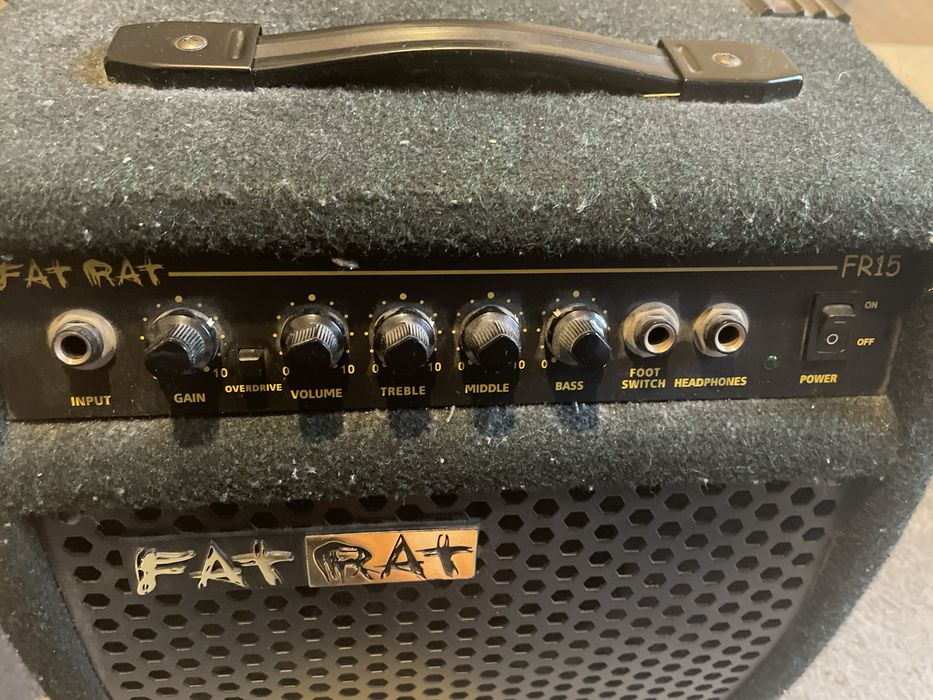 Wzamcniacz do gitary fat rat FR15