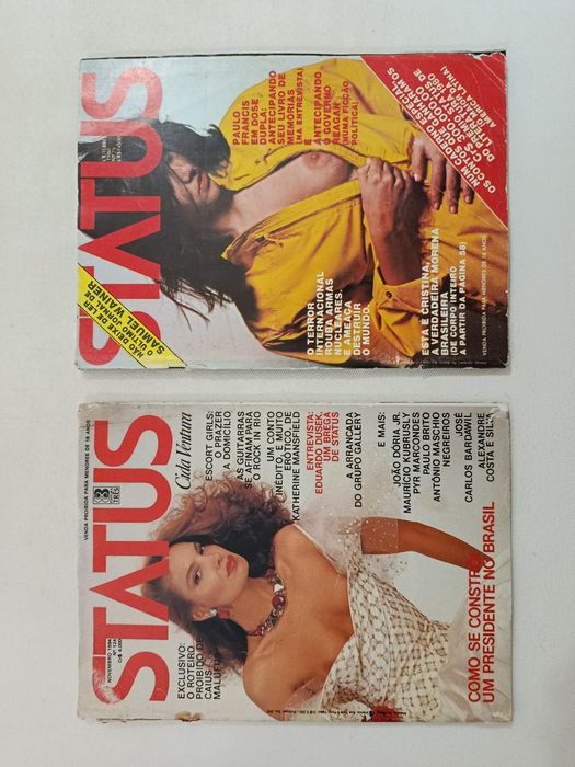 10 Revistas STATUS (Brasil) eróticas