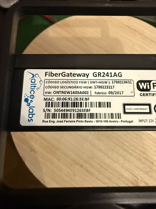 Router MEO FiberGateway GR241AG