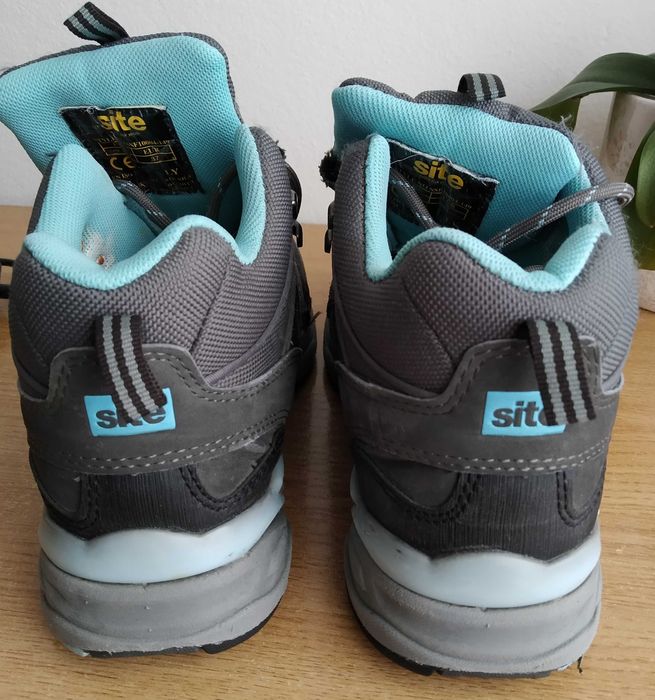 Botas de segurança Site. Usado em Bom Estado