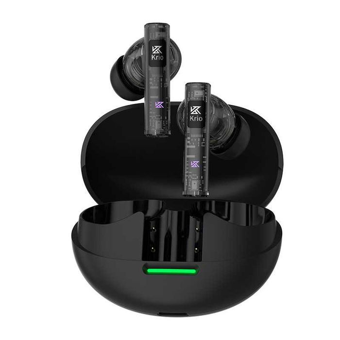 ‼️ KZ Krio - беспроводные наушники с LDAC и aptX, ANC 55dB, 8/32ч.