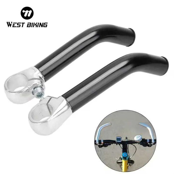 Алюминиевые рожки для руля велосипеда West Biking удлинитель руля
