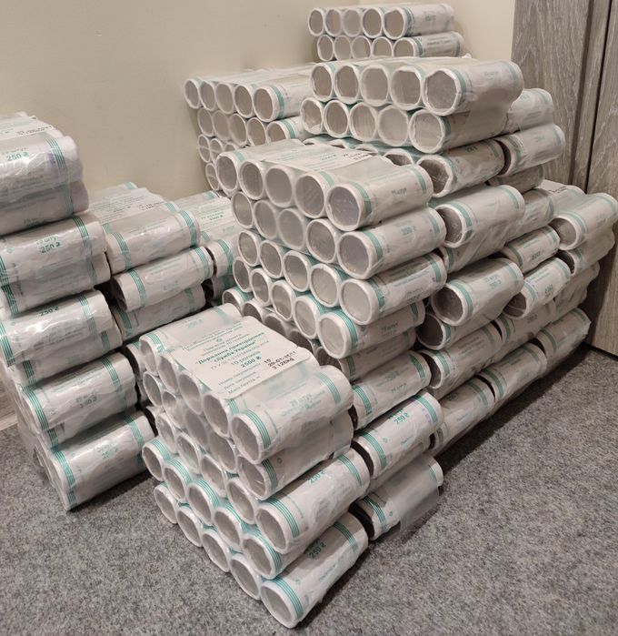 РОЛИ монет 27 видів ЗСУ 2018-2025 рр ( є також роздріб та комплекти )