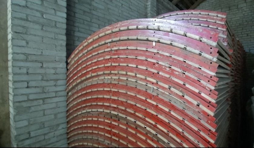 Bin ,silos  drewniany na ziarno z możliwością dosuszania , aluminiowy