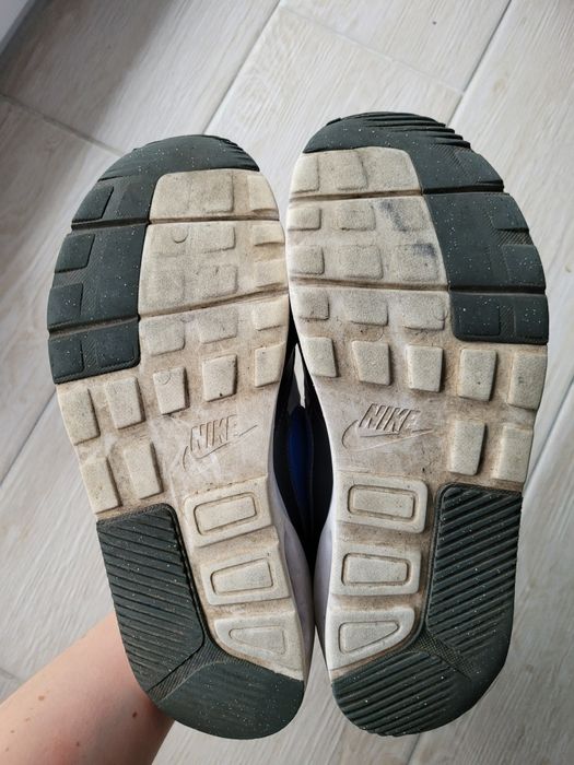 Szaro czarne męskie buty do kostek na wiązanie Nike Air Max SC 40