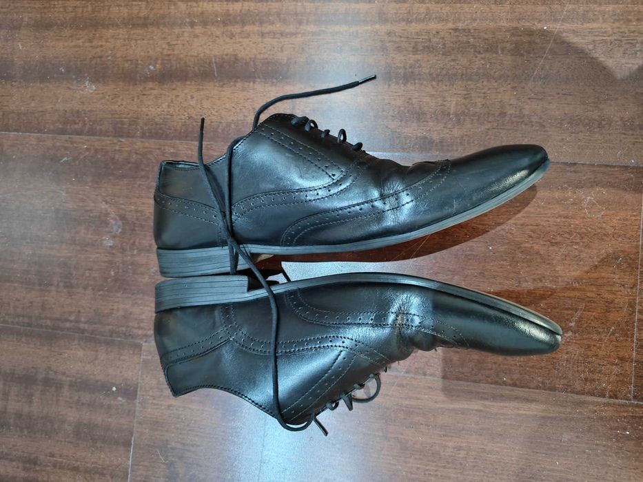 Sapatos Sociais Pretos Masculinos – Ótimo Estado