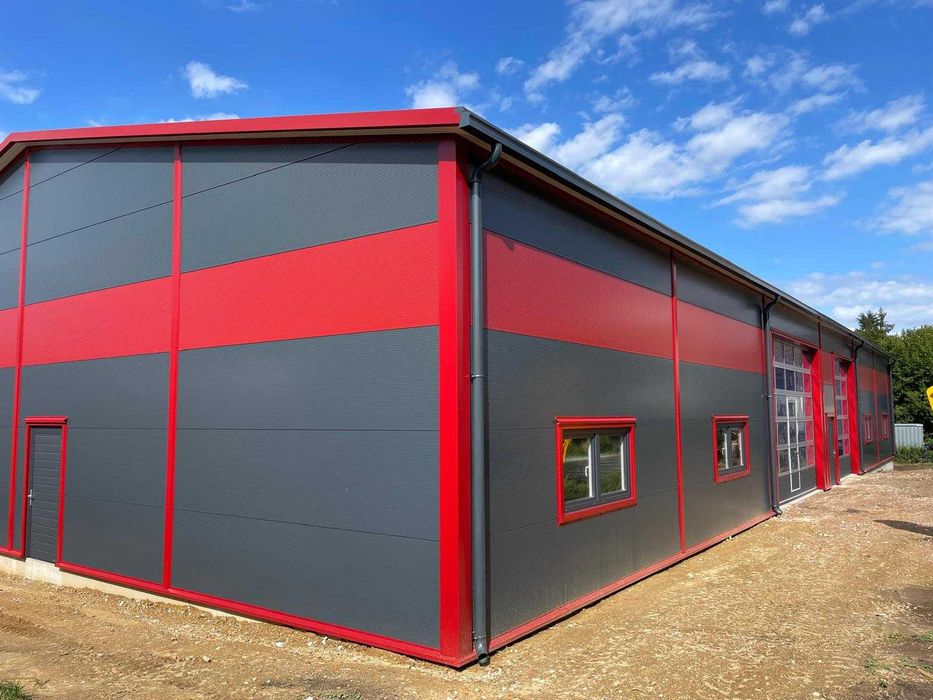 Re-Bud  450m2 hala, magazyn, warsztat samochodowy, konstrukcja stalowa