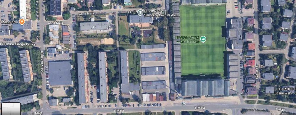 Garaż murowany na wynajem/ przy stadionie