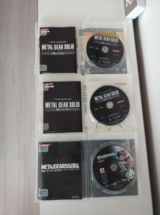 Gra Metal Gear Solid zestaw okładka JPN