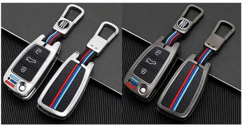 Capa Carcaça Chave Audi a2 a3 a4 a6 a6l a8 q7 TT 3 botões novo