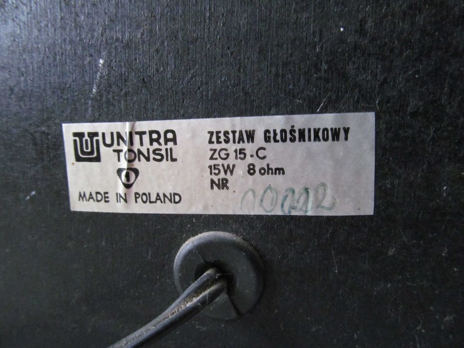 Radio Amator 2 stereo z kolumnami i gramofonem Emanuel G-902 fs - kpl.