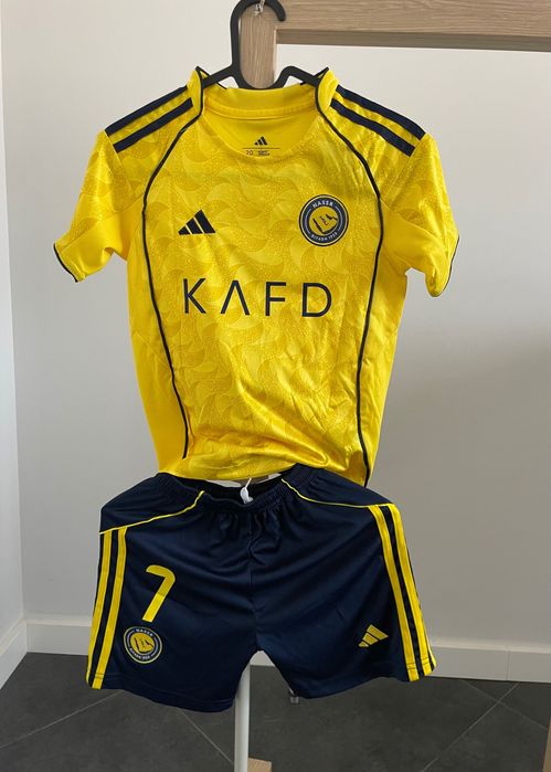 Equipamento Ronaldo Al Nassr criança