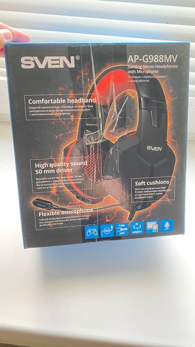 Ігрові навушники Sven