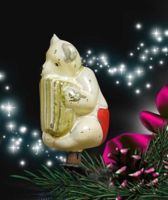 Советская каталожная елочная игрушка 