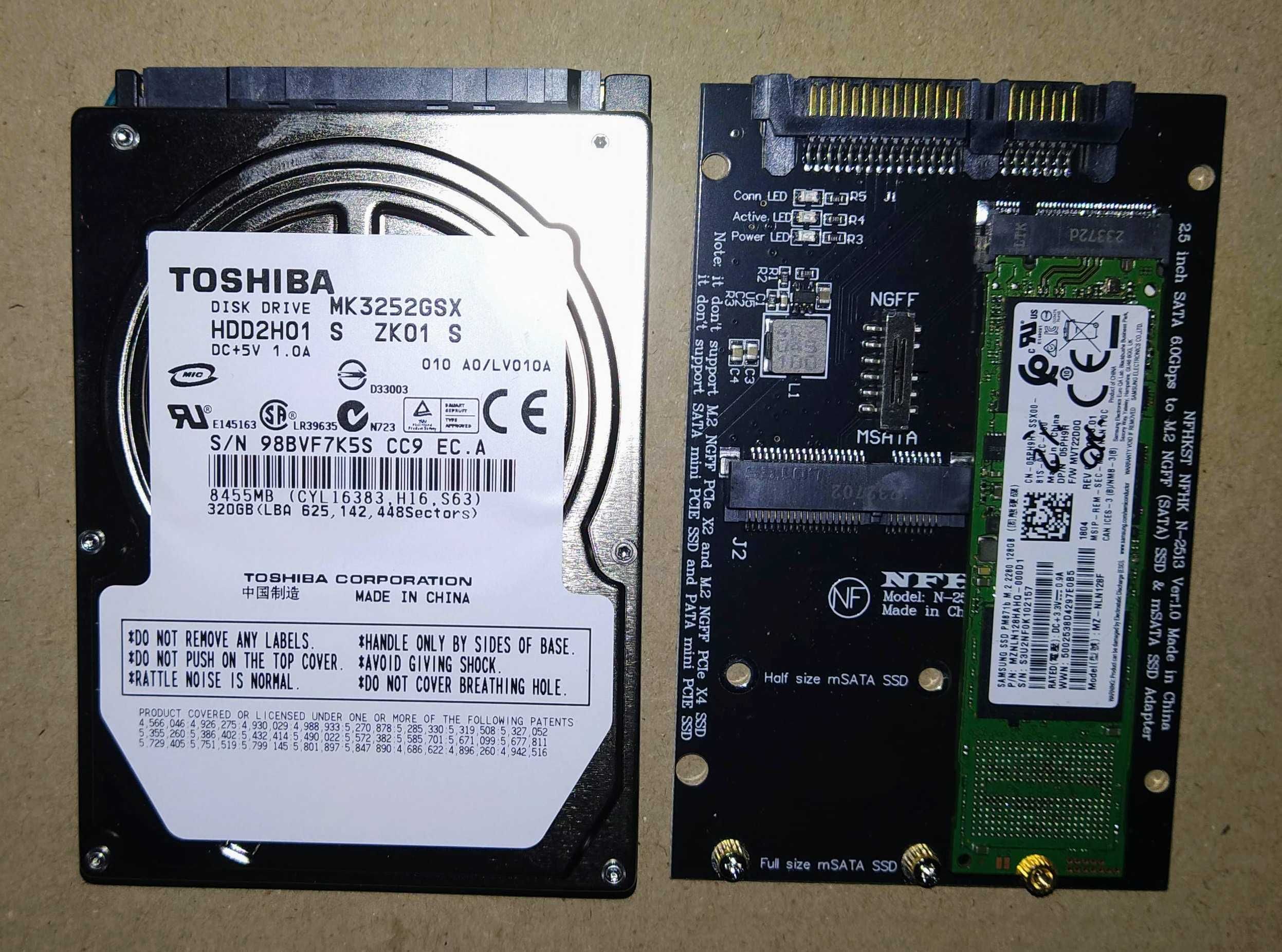 Переходник адаптер плата SSD M.2 M2 NGFF mSATA to SATA 3.0: 185 грн ...