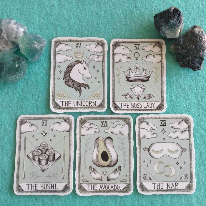 Autocolantes / Stickers Tarot Pack Boss Lady Gondomar (São Cosme