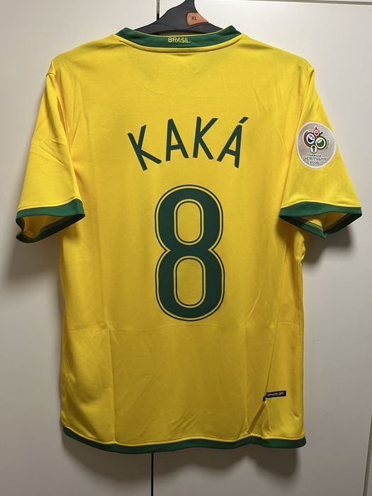 Koszulka Piłkarska Kaka 8 Brazylia 2006 World Cup Germany XL