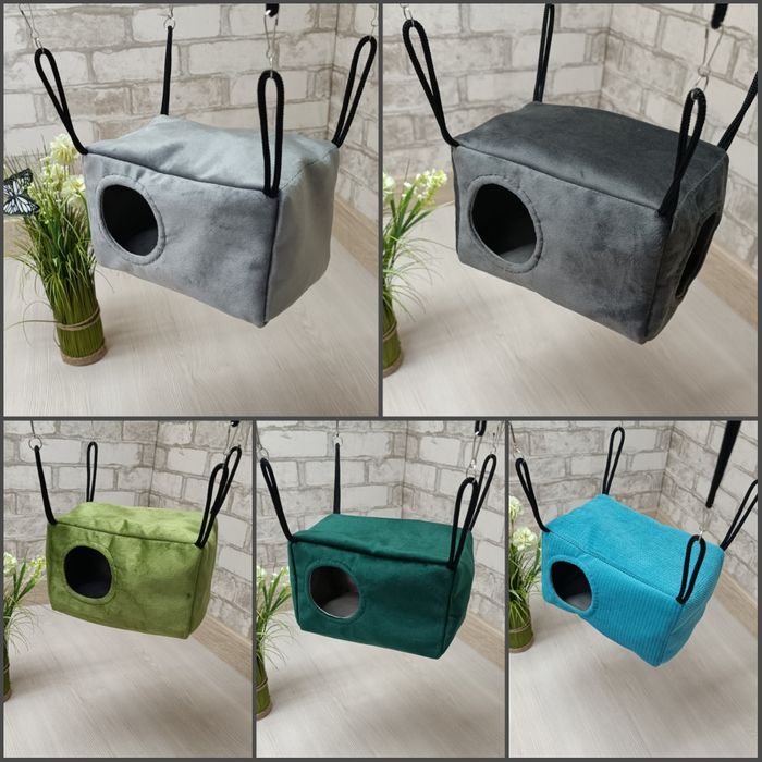 Підвісний будиночок, гамак для гризунів, хом'яків, щуриків