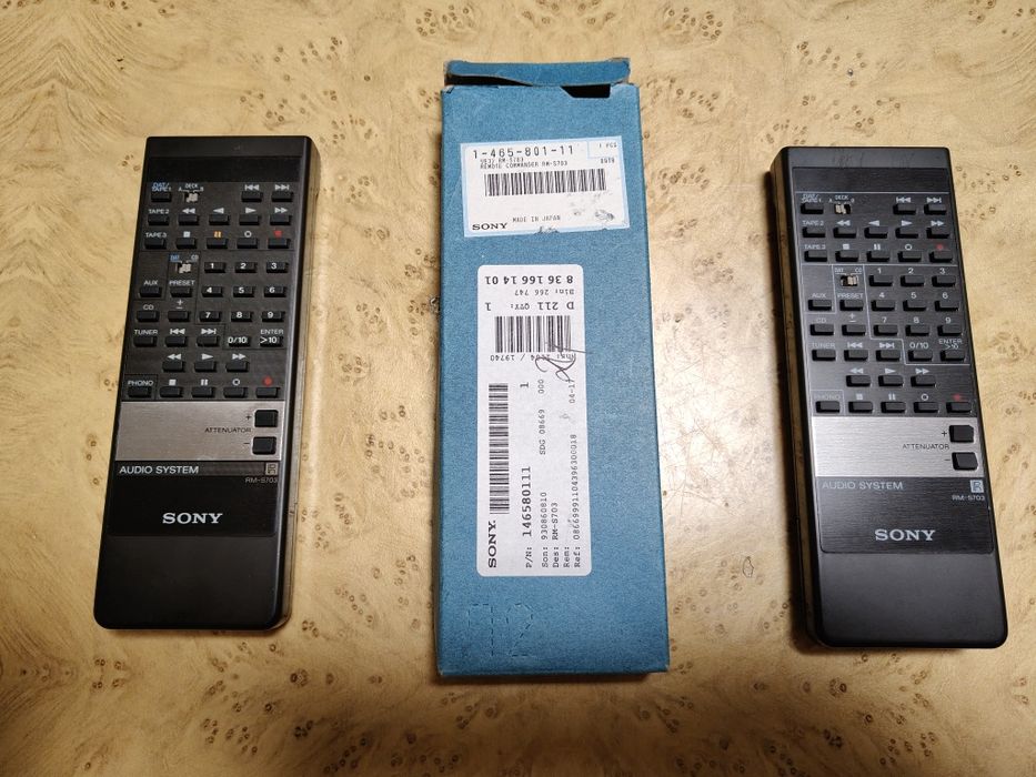 Oryginalny odtwarzacz CD SONY RM-D991 ES X779ES/X559ES itp Pilot zdaln