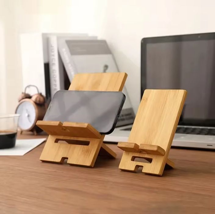 Підставка для смартфона з бамбука