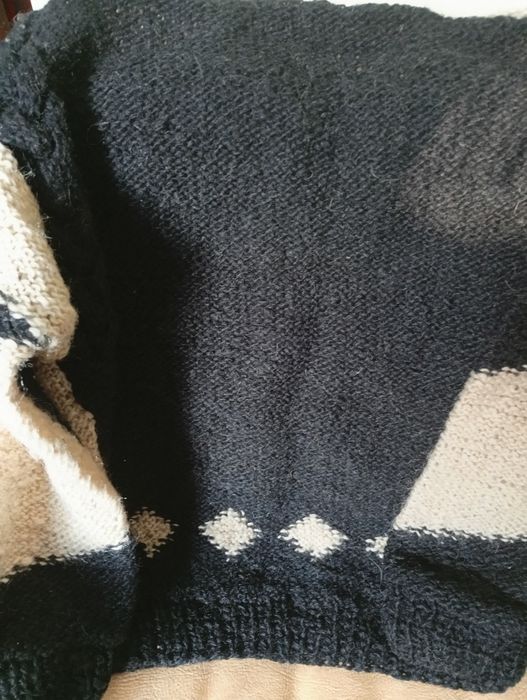 Swetr góralski, oryginał.