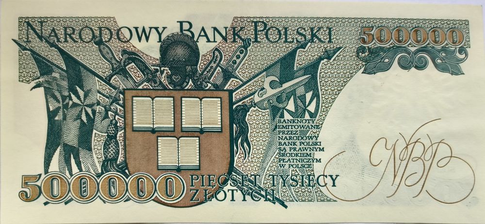 500000 Henryk Sienkiewicz seria AA stan 2+