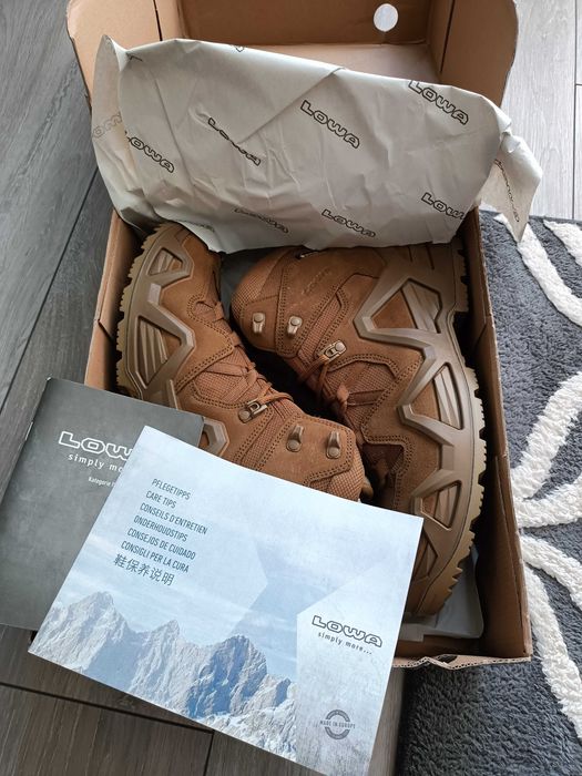 Buty LOWA zephyr taktyczne coyote