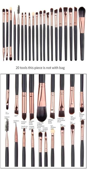 20-piece makeup set64563939251713121