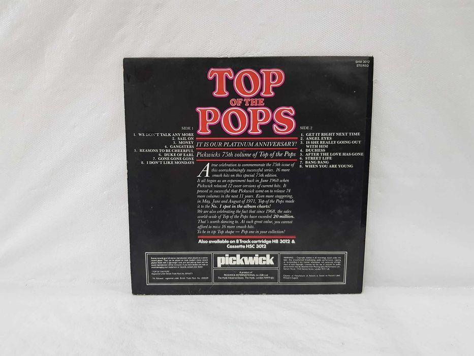 Płyta winylowa Top of the Pops vol. 75