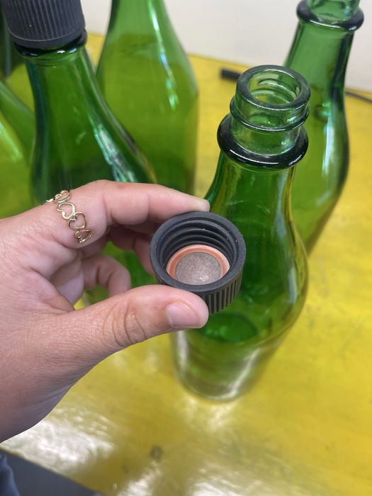 Garrafas de rosca