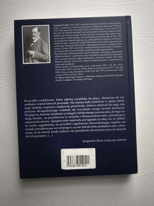 Zygmunt Freud Wstęp do psychoanalizy psychologia