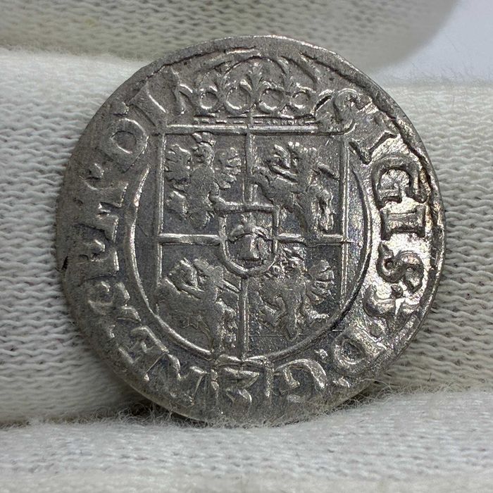 półtorak Bydgoszcz Zygmunt III Waza 1619 - piękny i połyskowy