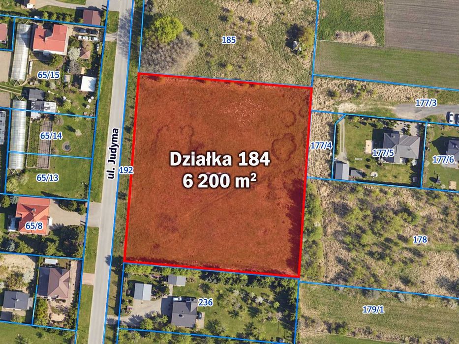 Działka 6 200 m² na sprzedaż – Chełm, nr 184